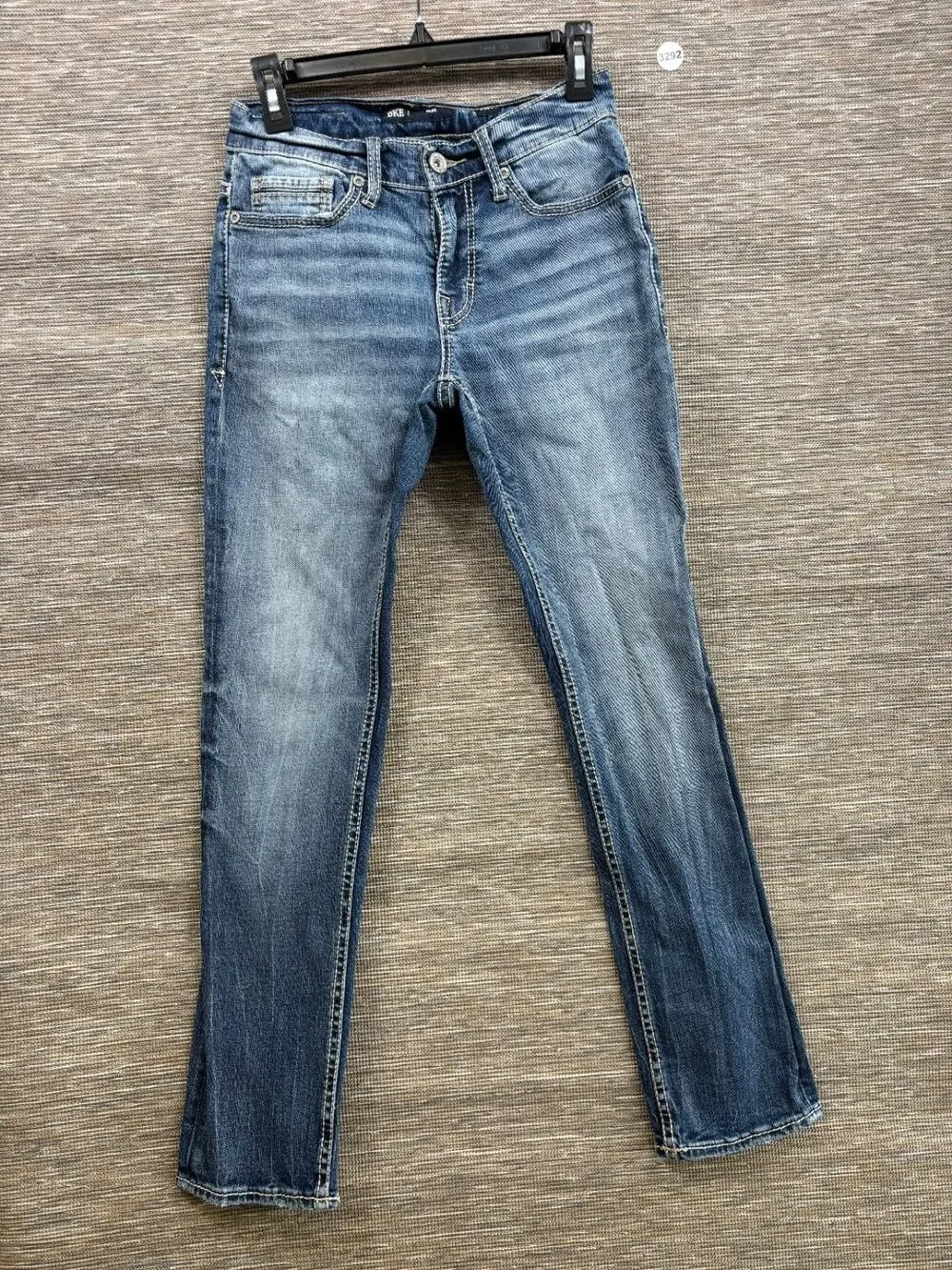 BKE Alec Jeans Mens 28x30 Blue Slim Skinny Medium Wash Stretch Faded Comfort